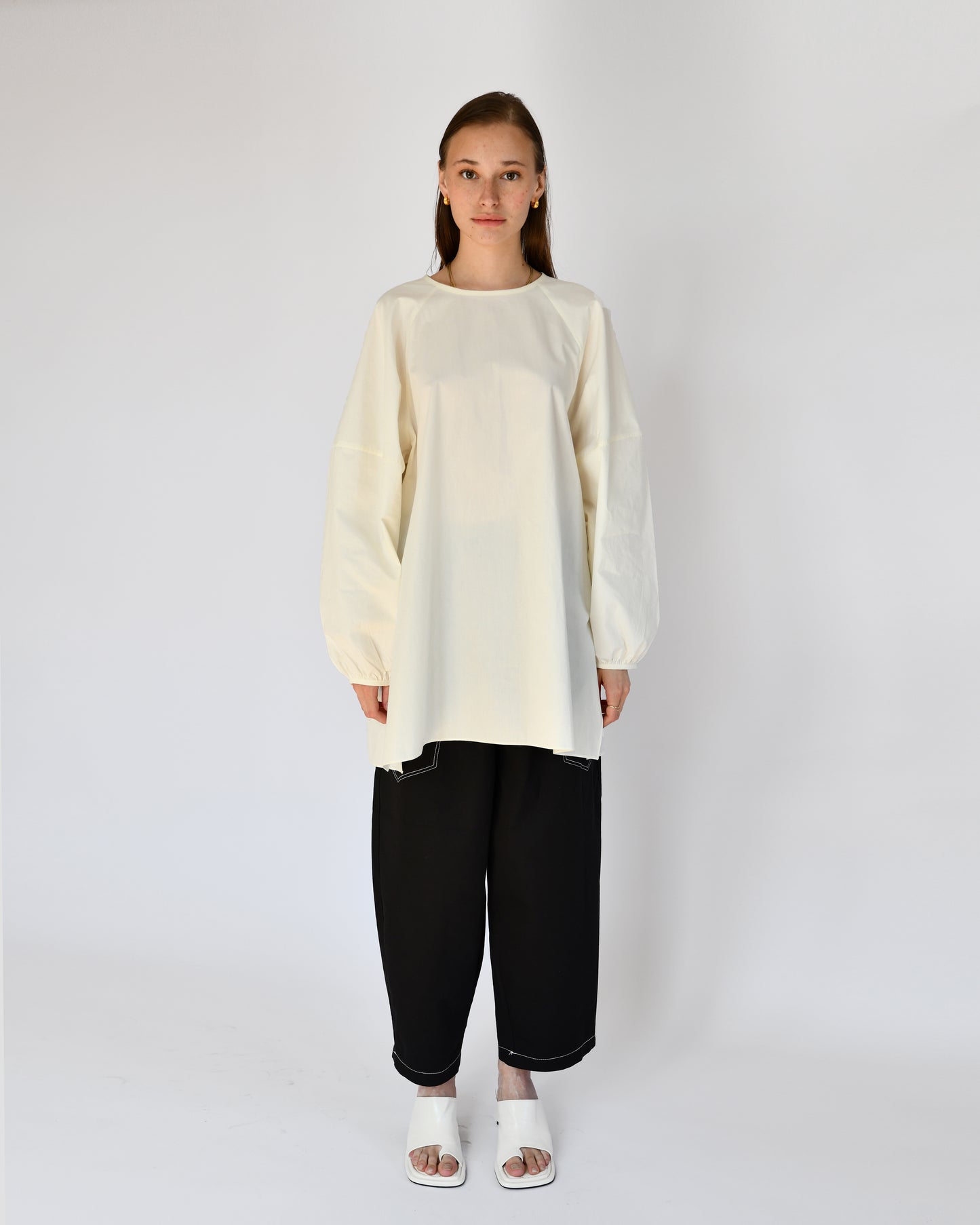 Minami Blouse Eggshell