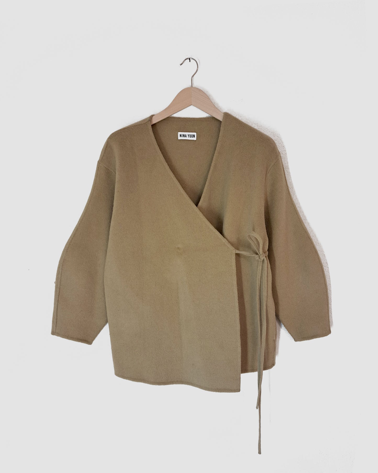 Cashmere Wrap Jacket Capuccino