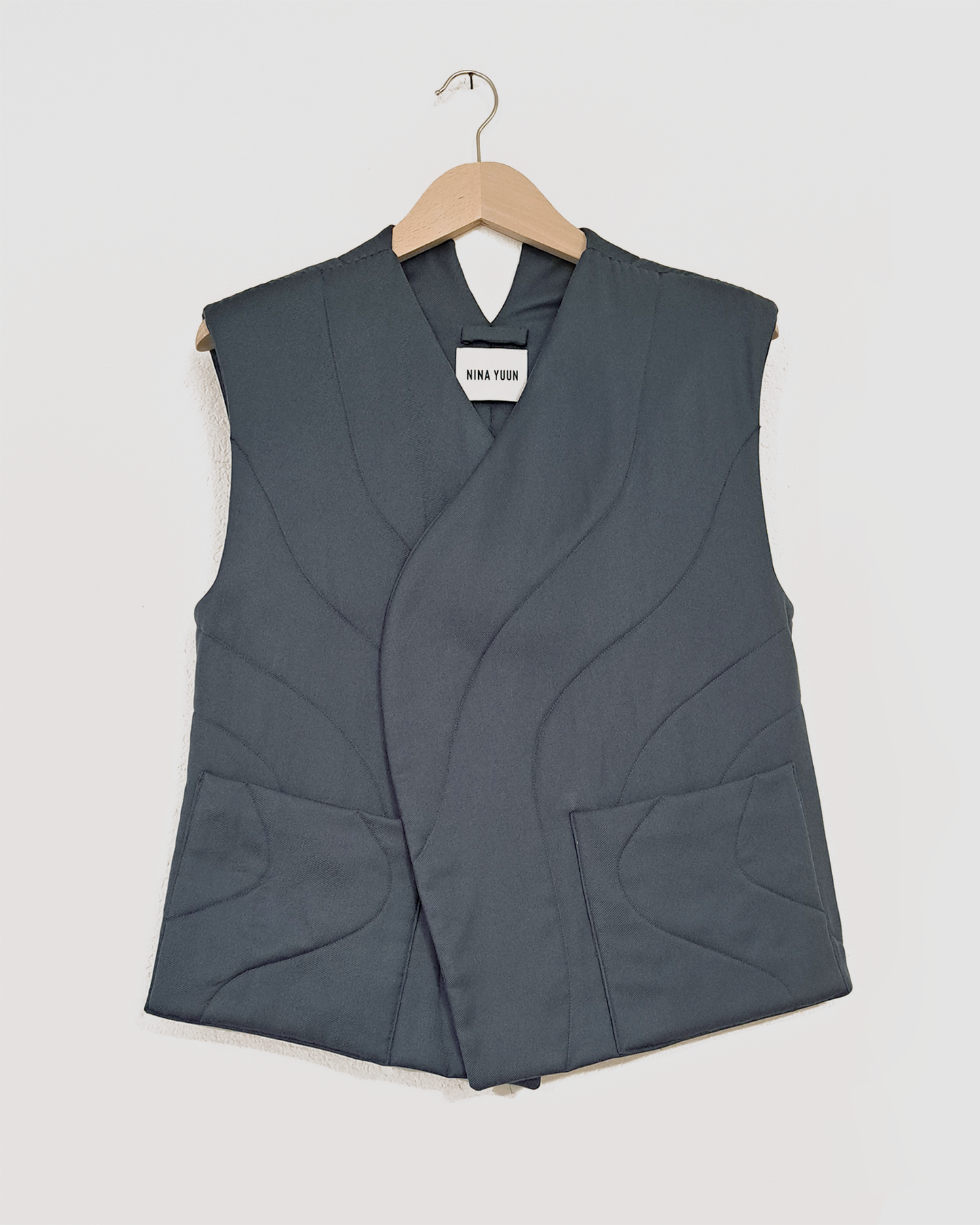Nubi Vest Organic, Slate Blue