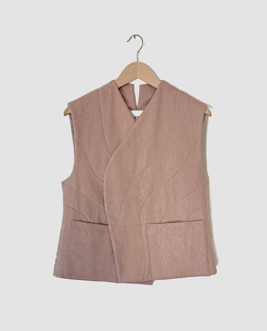 Nubi Vest Organic Rose Pink