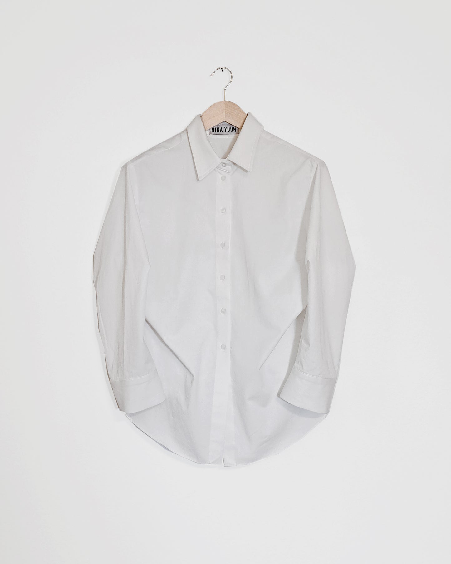 Origami Sleeves Shirt, Off-white