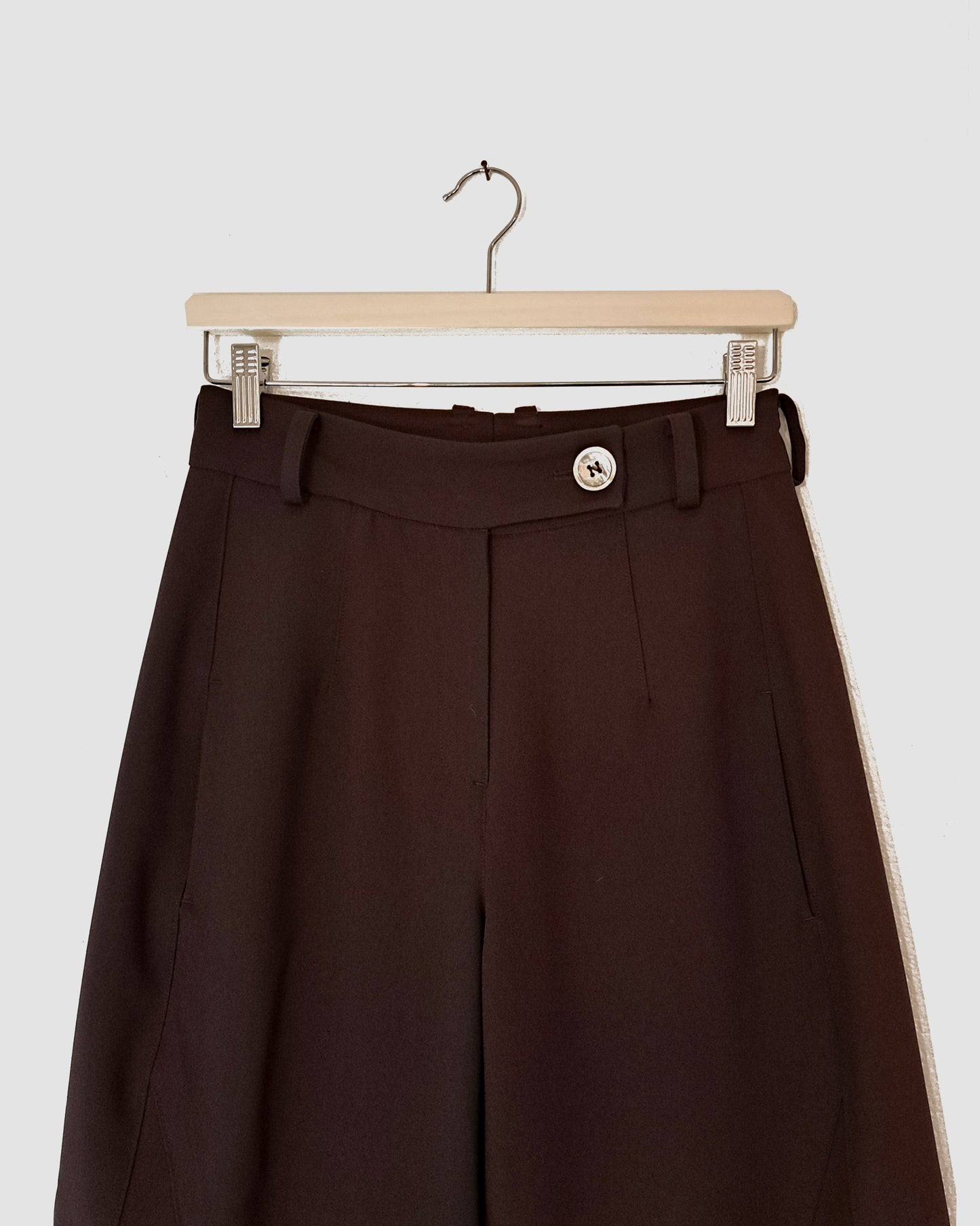 Twist Pants, Eggplant