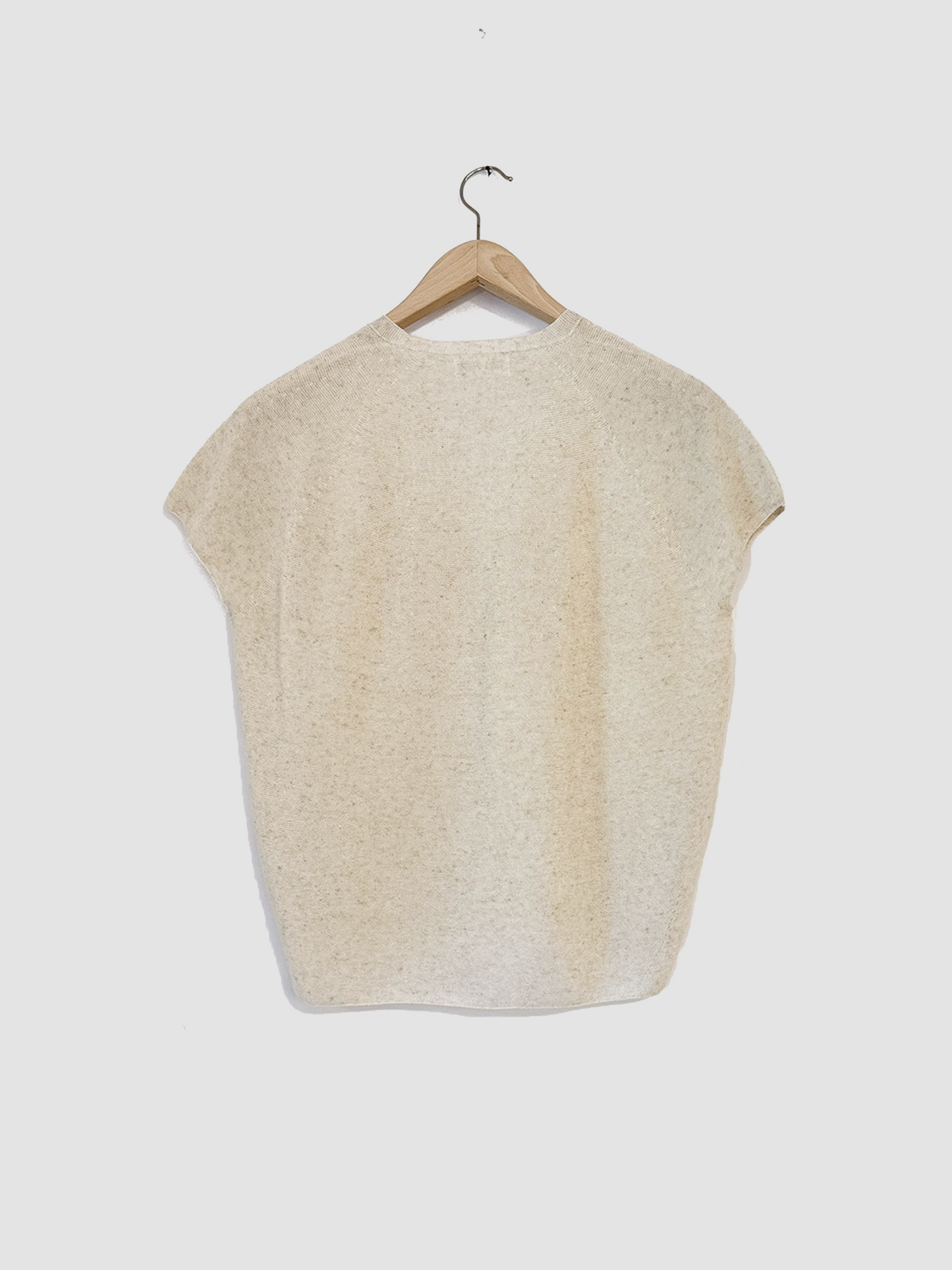 Linen Knit Top, Black