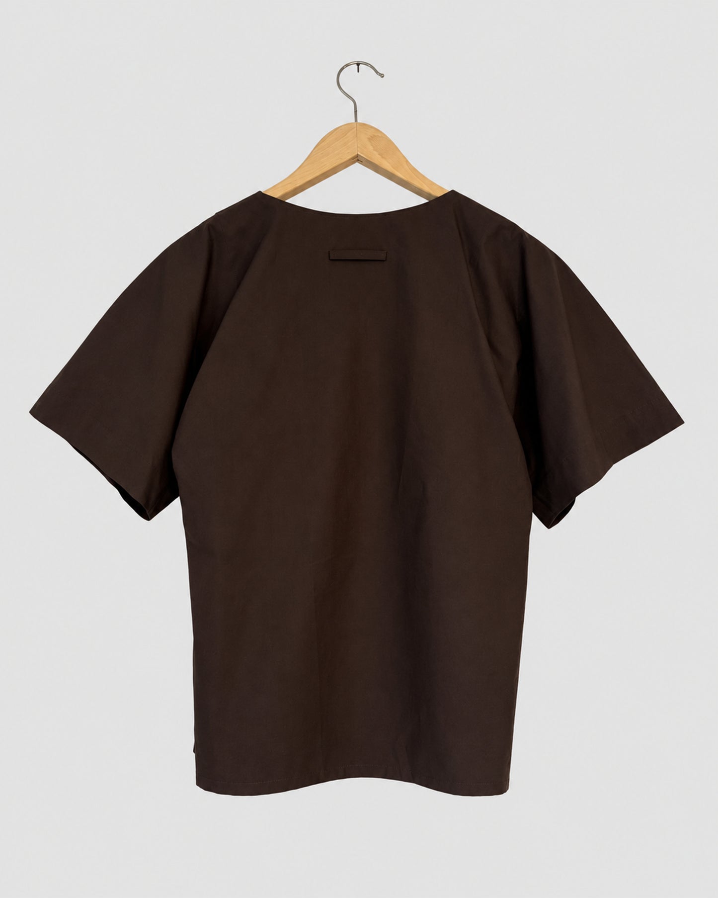 Lotus Shirt, Sepia – back