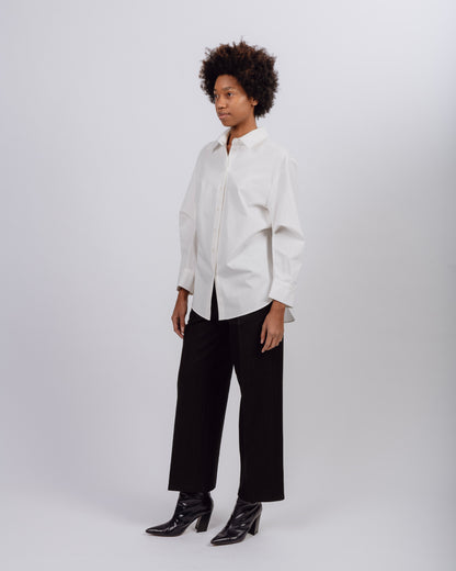 Origami Sleeves Shirt, Off-white