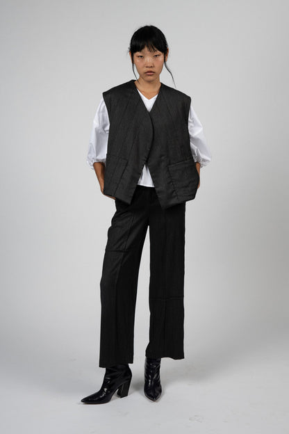 Nubi Vest Classic, Melange Grey