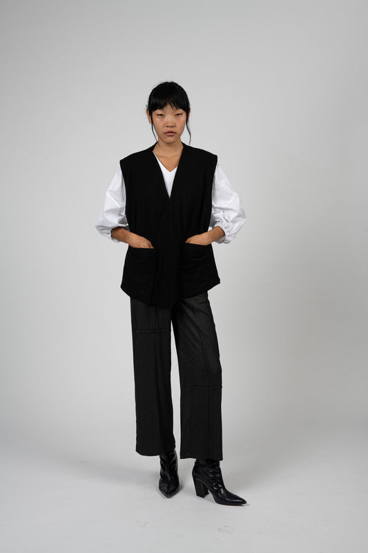 Nubi Vest Classic Schwarz