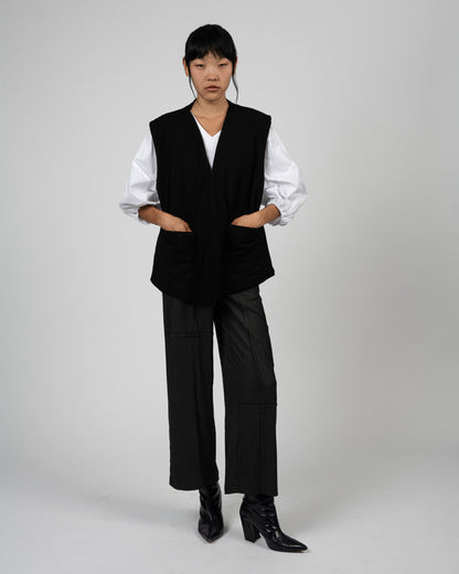 Nubi Vest Wide, Black