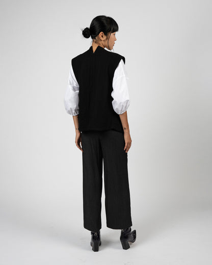 Nubi Vest Wide, Black