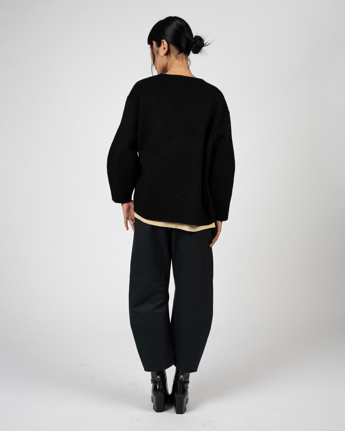 Cashmere Wrap Jacket Black