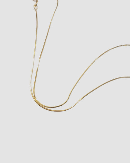 Museum Layering Necklace, 1mm