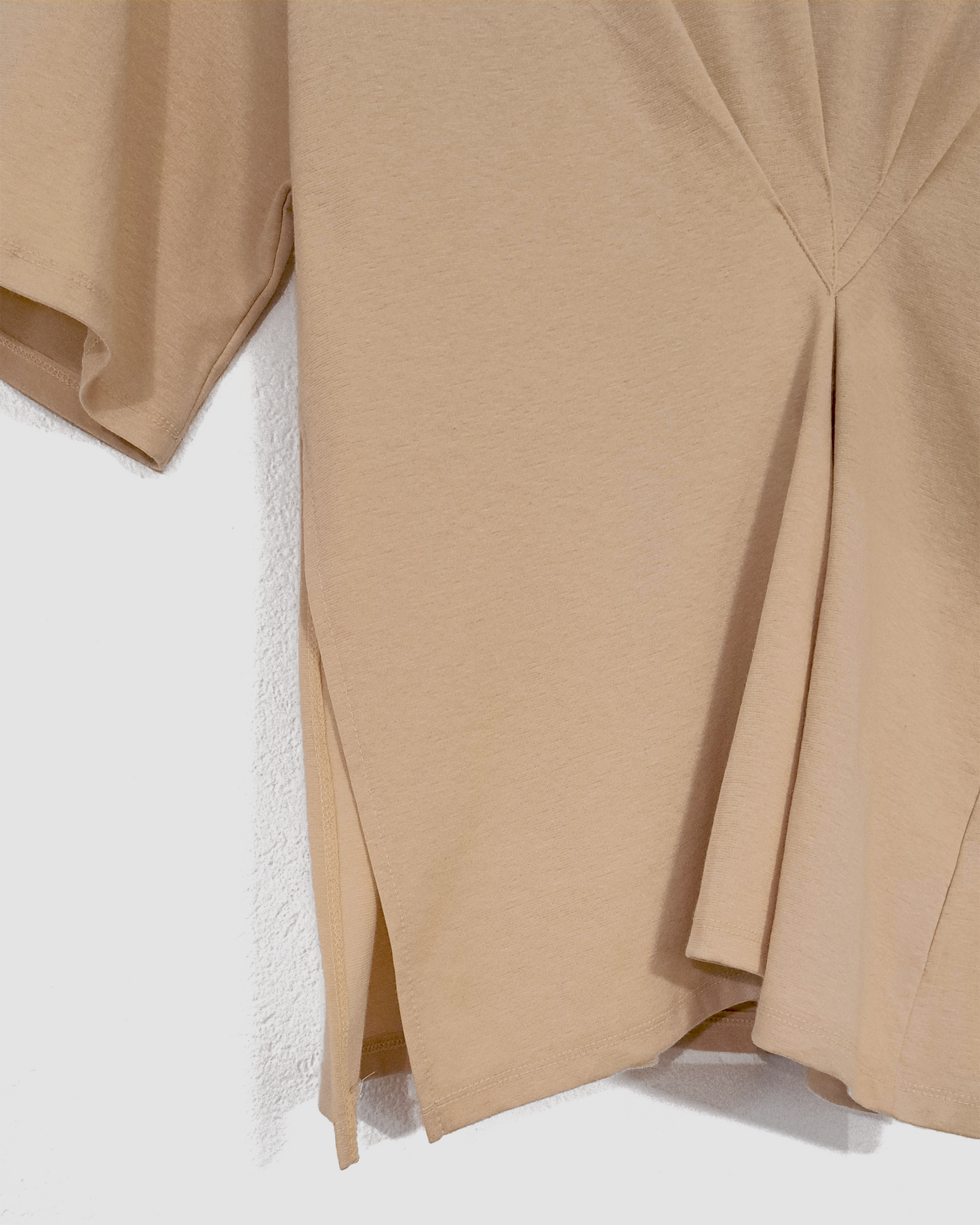 Draped T-Shirt Yellow