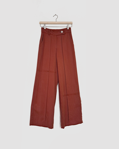 Lotus Pants Crimson Red