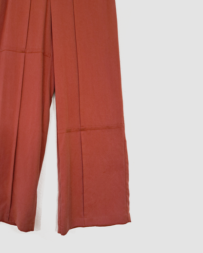 Lotus Pants Crimson Red