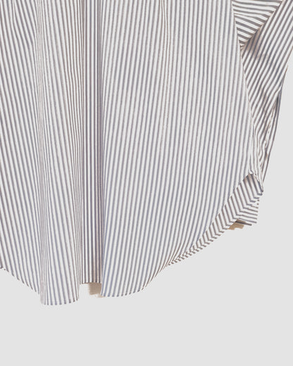 Origami Sleeves Shirt, Marine Striped