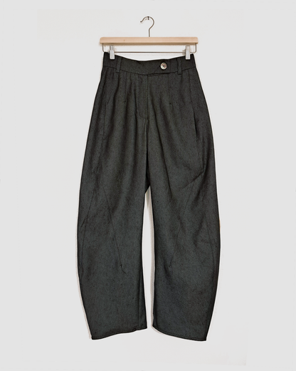 Twist Pants Dark Denim