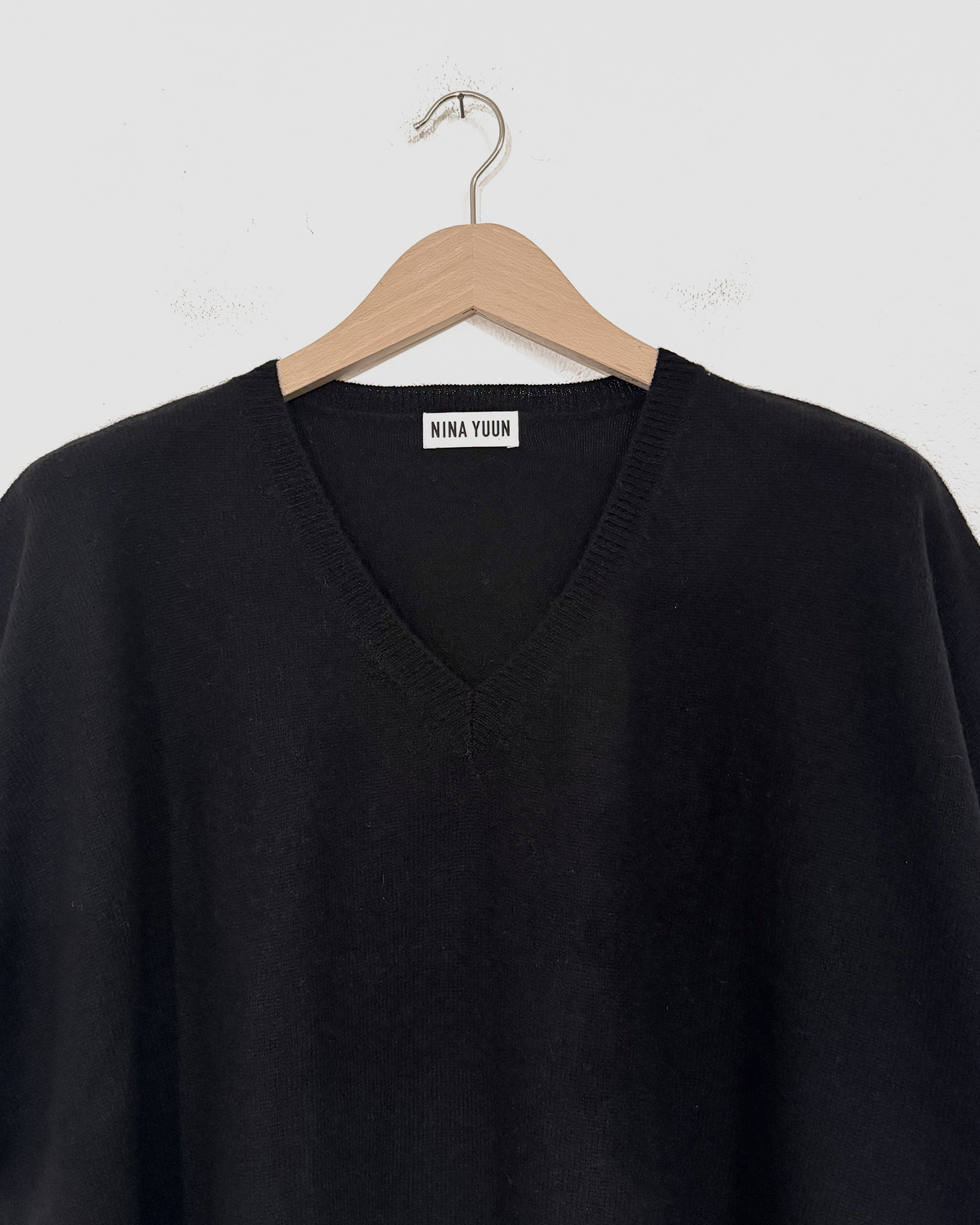 Pure Cashmere Pullover Black