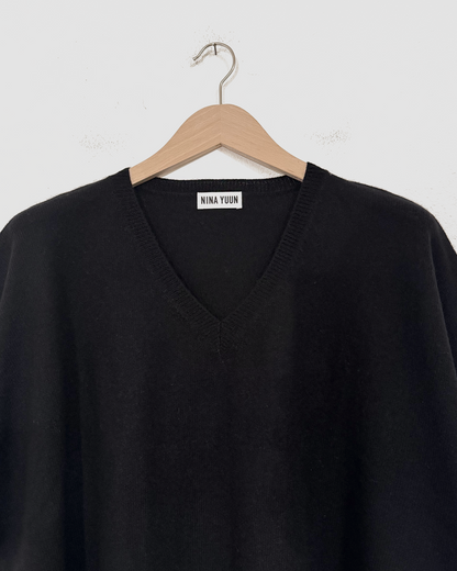 Pure Cashmere Pullover Black