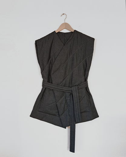 Nubi Coat, Dark Denim