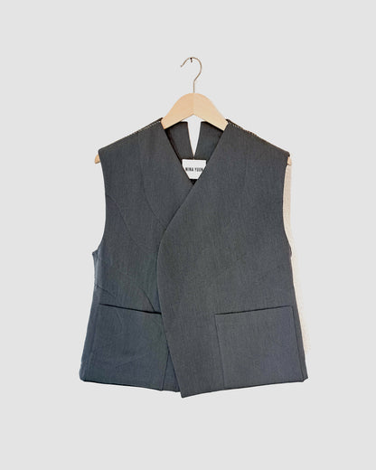 Nubi Vest Organic, Grey