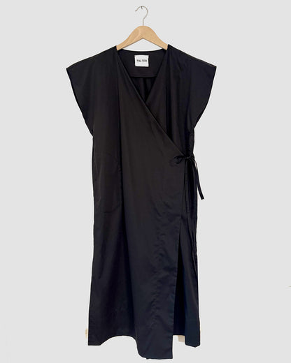 Lotus Dress, Black, Pre-order