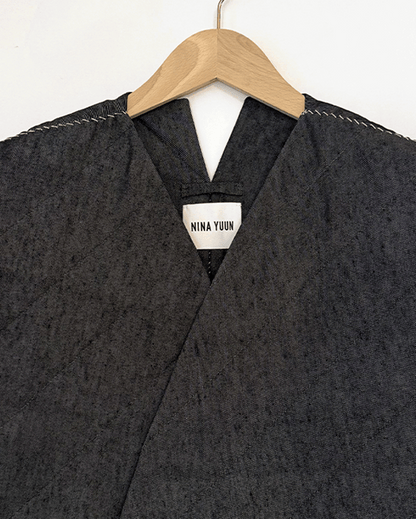 Nubi Vest Wide, Dark Denim (Mens Fit)