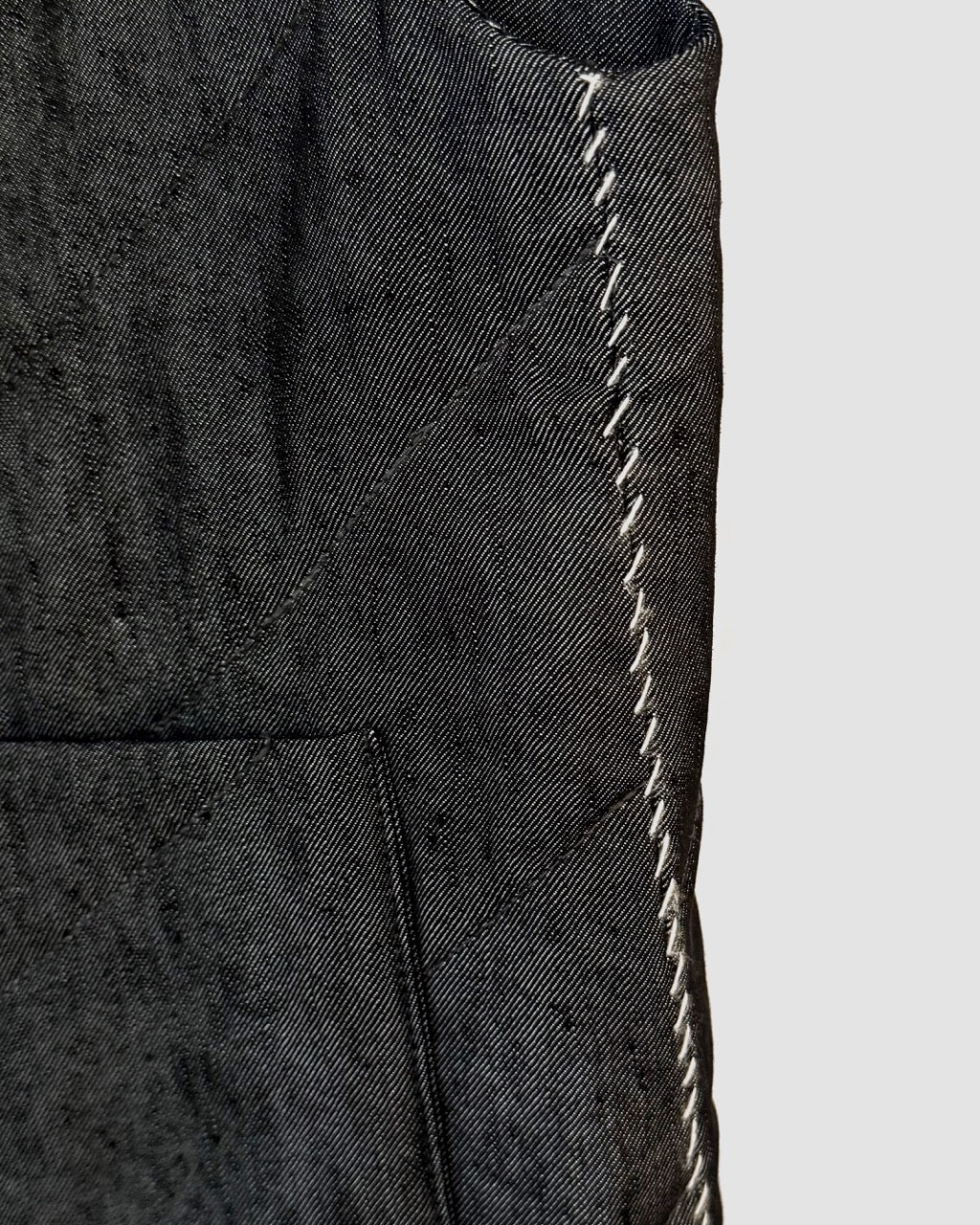Nubi Vest Wide, Dark Denim (Mens Fit)