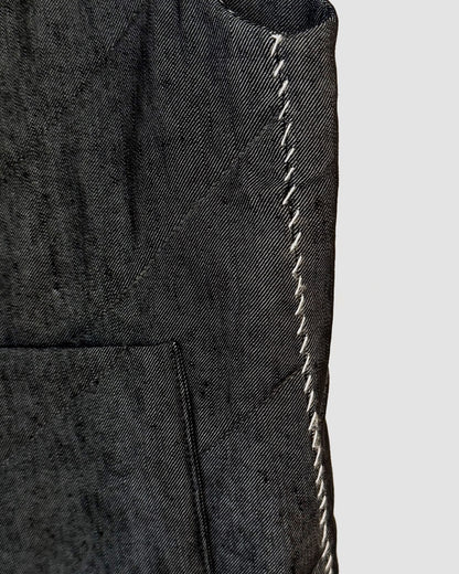 Nubi Vest Wide, Dark Denim (Mens Fit)