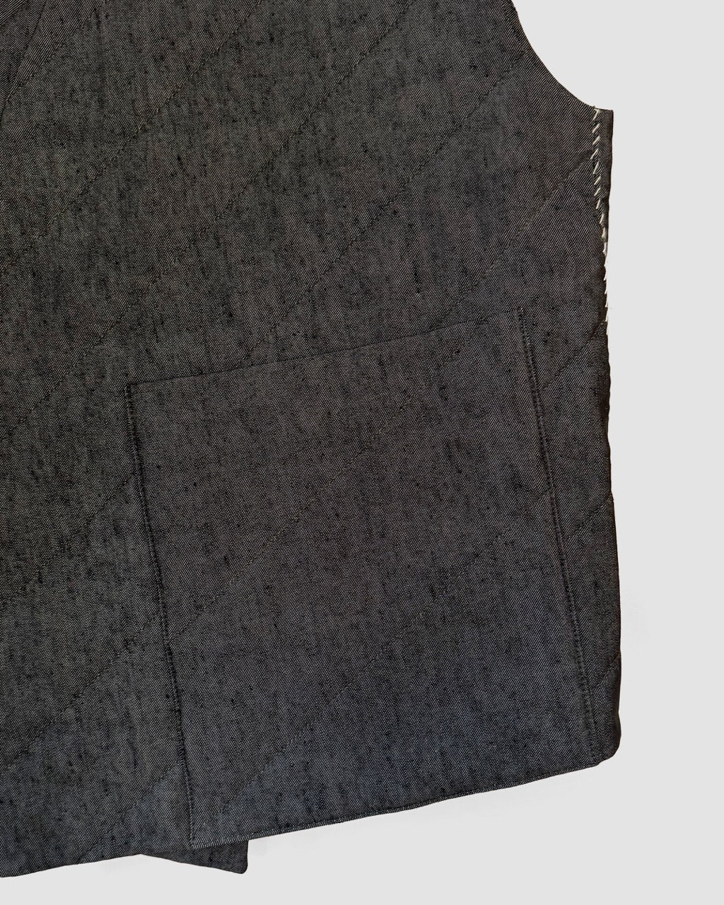 Nubi Vest Wide, Dark Denim (Mens Fit)