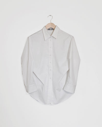 Origami Sleeves Shirt, Off-white