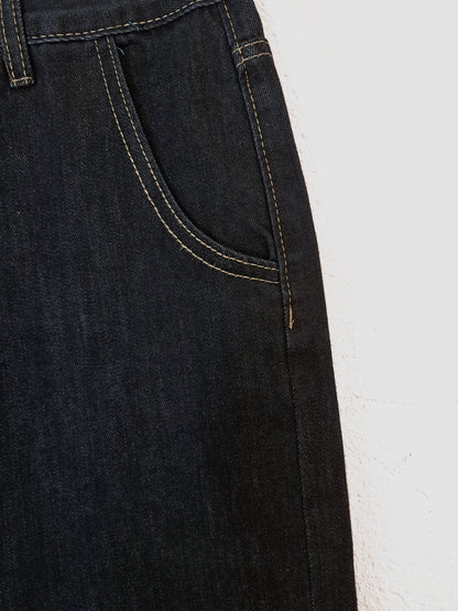 Stitch Jeans, Dark Indigo