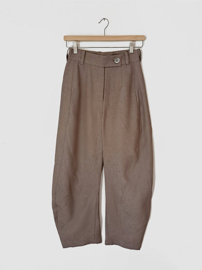 Twist Pants, Taupe