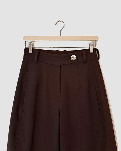 Twist Pants, Eggplant