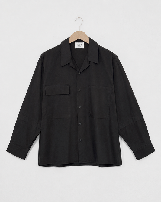 Lido Shirt, Black