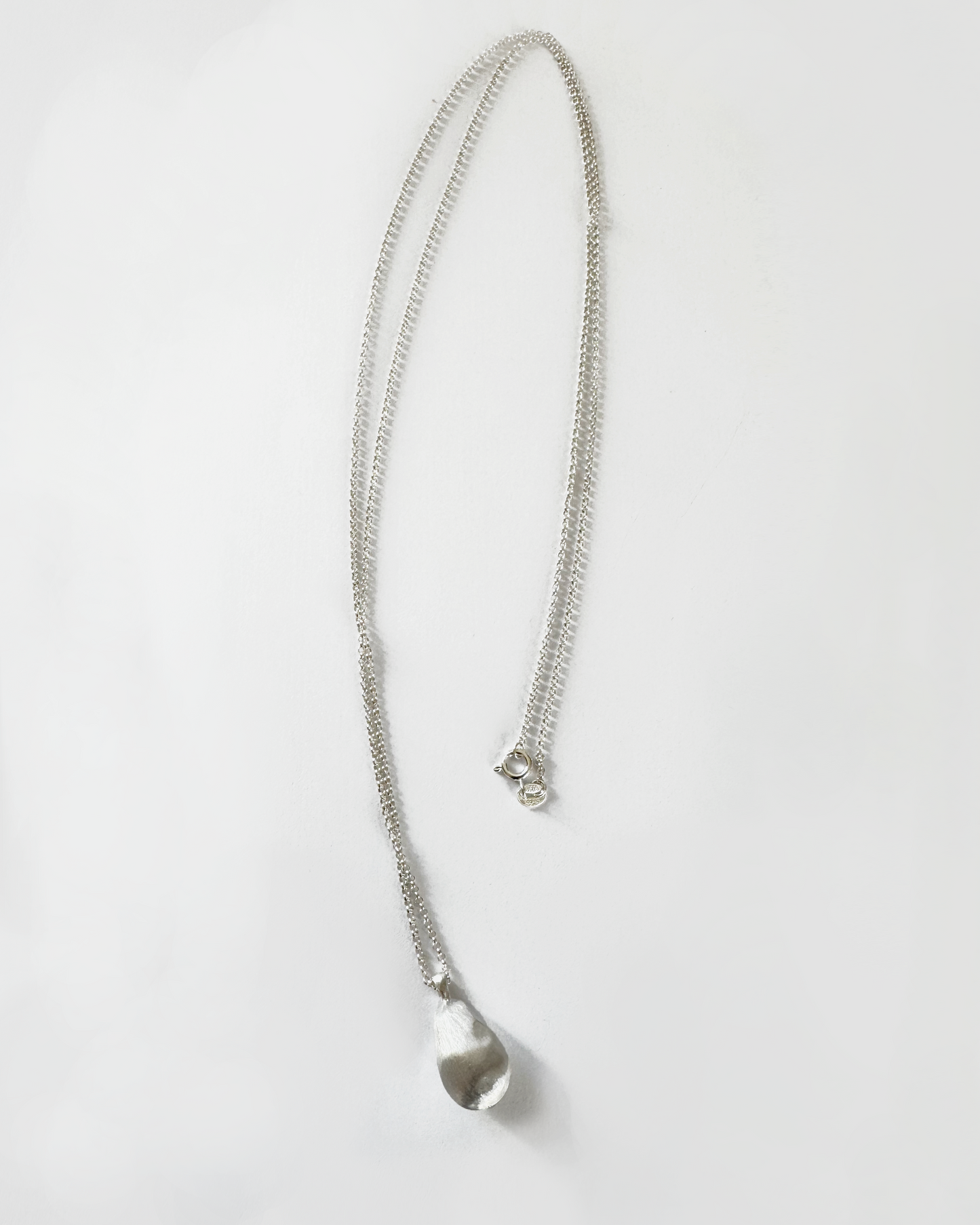 Silver Drop Necklace