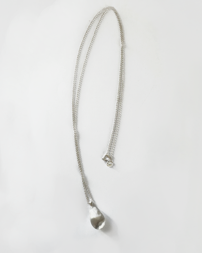 Silver Drop Necklace