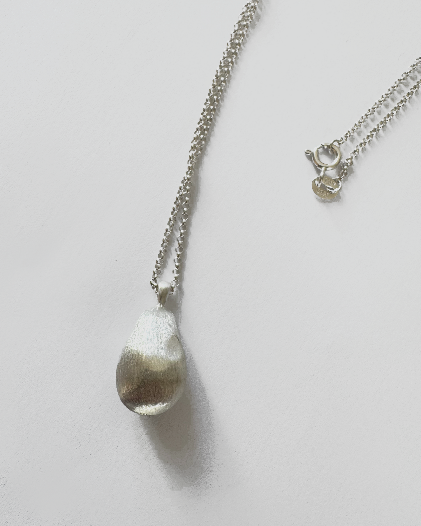 Silver Drop Necklace