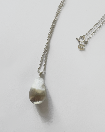 Silver Drop Necklace