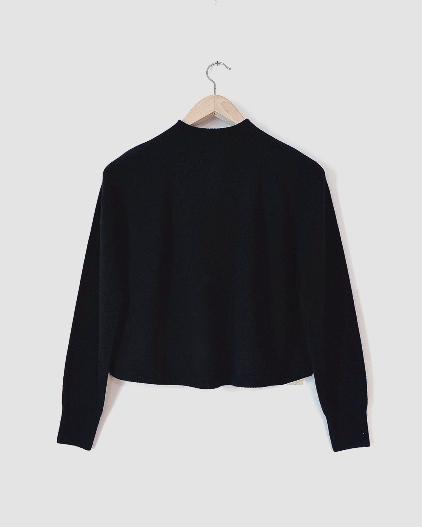 High Neck Cardigan, Linen Beige