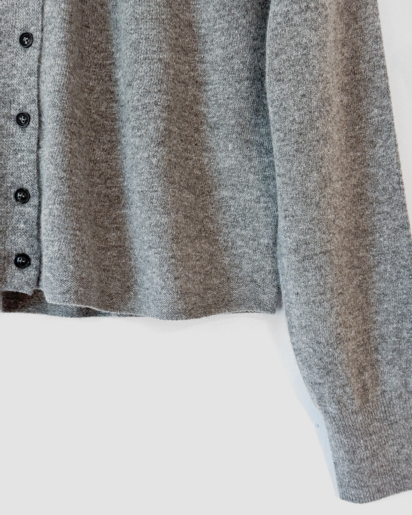 High Neck Cardigan, Linen Beige