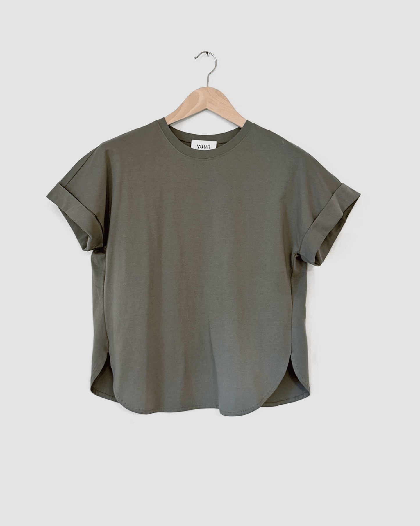 Draped T-Shirt Weiss
