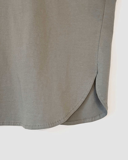 Draped T-Shirt Weiss