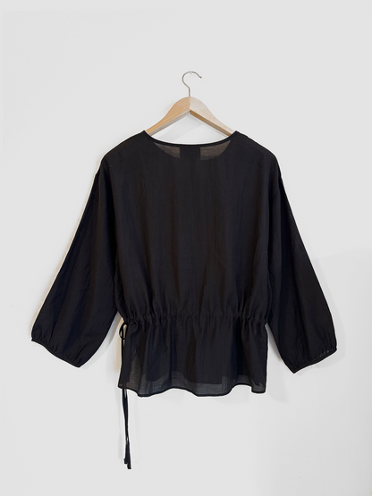 Rayon Blouse, Black