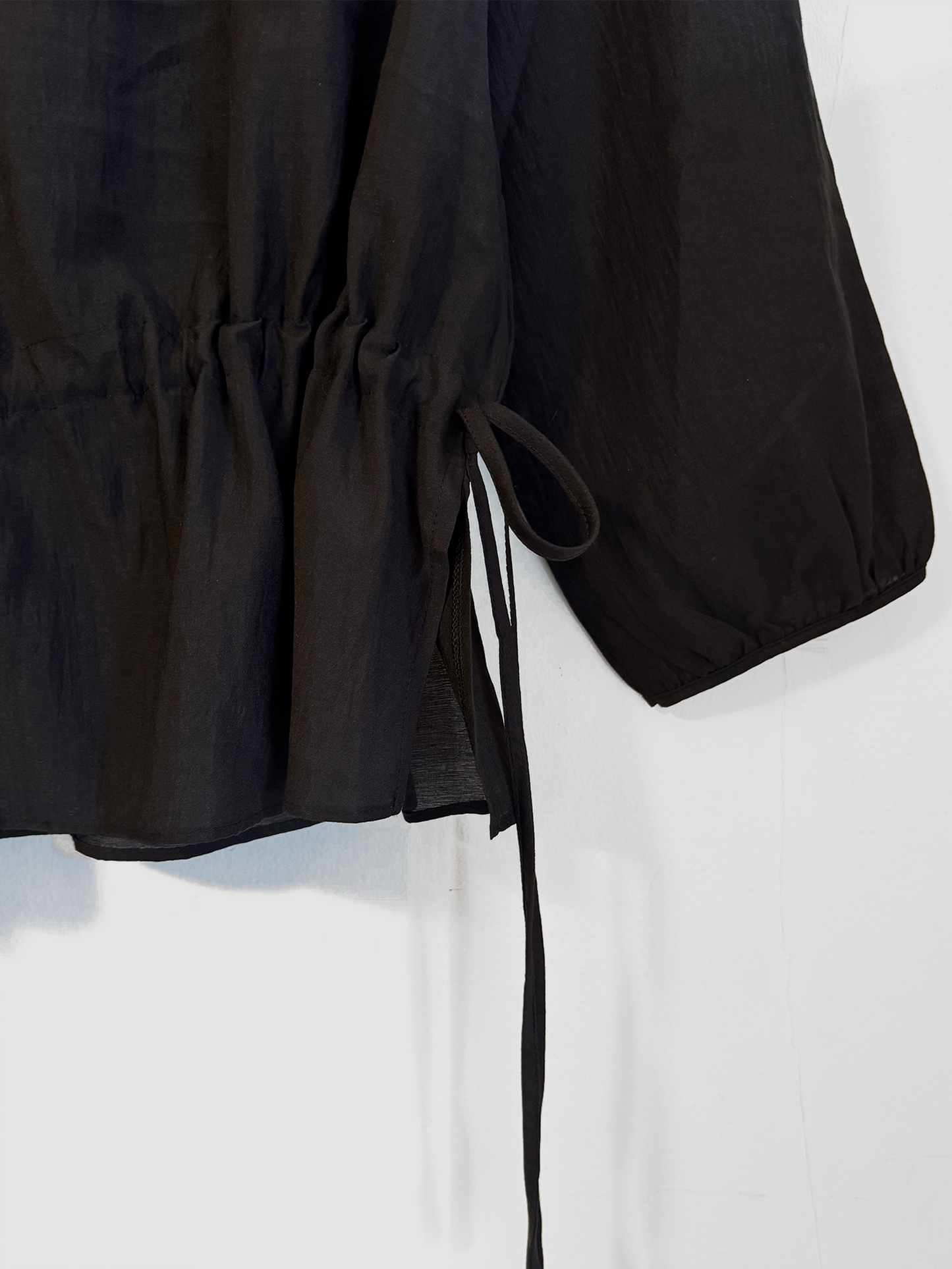 Rayon Blouse, Black