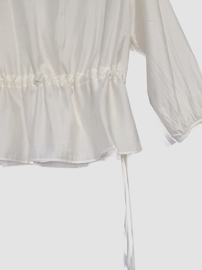 Rayon Blouse, Eggshell