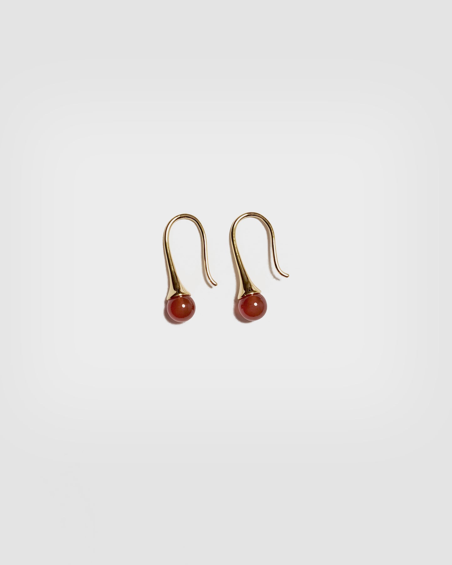 Red Dew Earrings