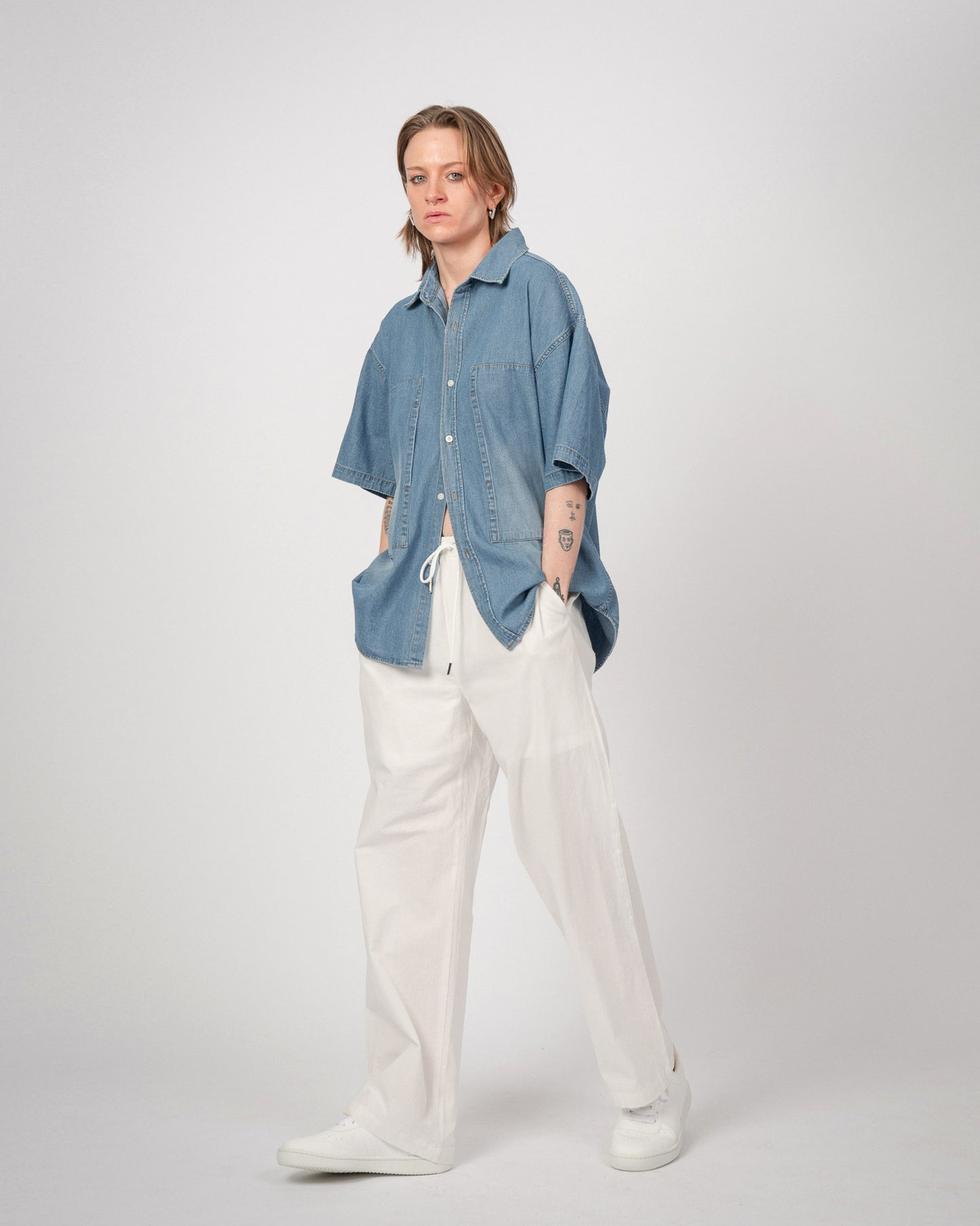 Lido Shirt, Denim