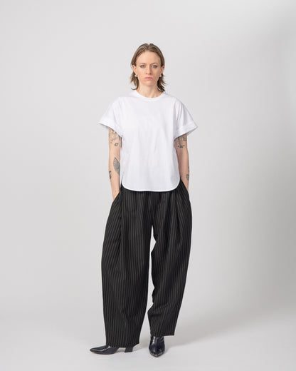 Pinstriped Moon Pants