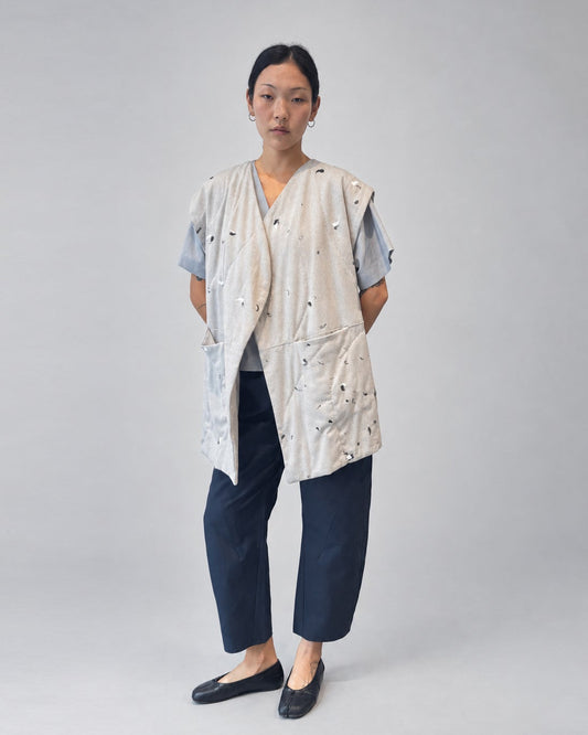 Anujin wearing Frequency Nubi Coat — front.