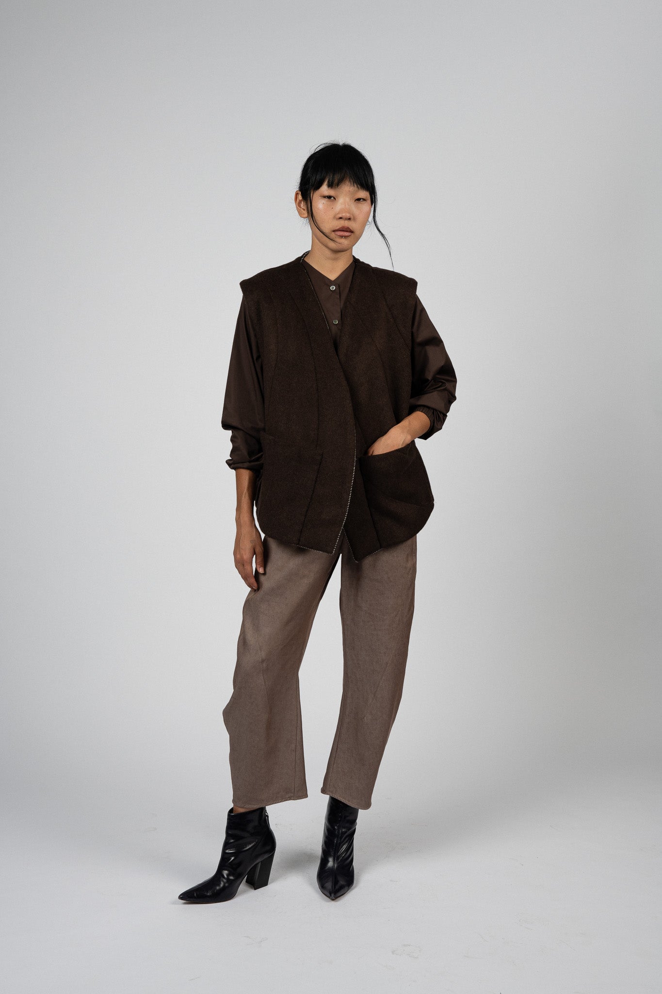 Fog Shirt Sepia